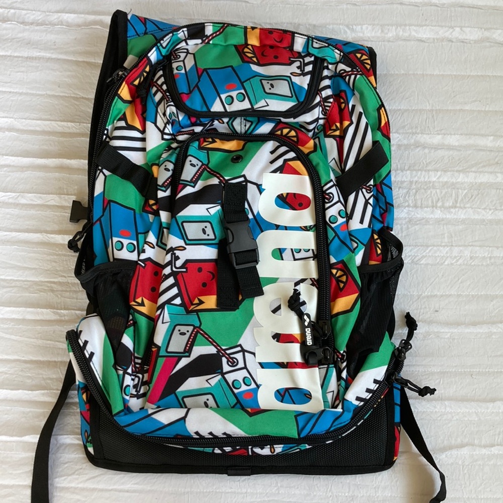 Arena Fastpack 2.2 All Over Backpack (Milkshake)